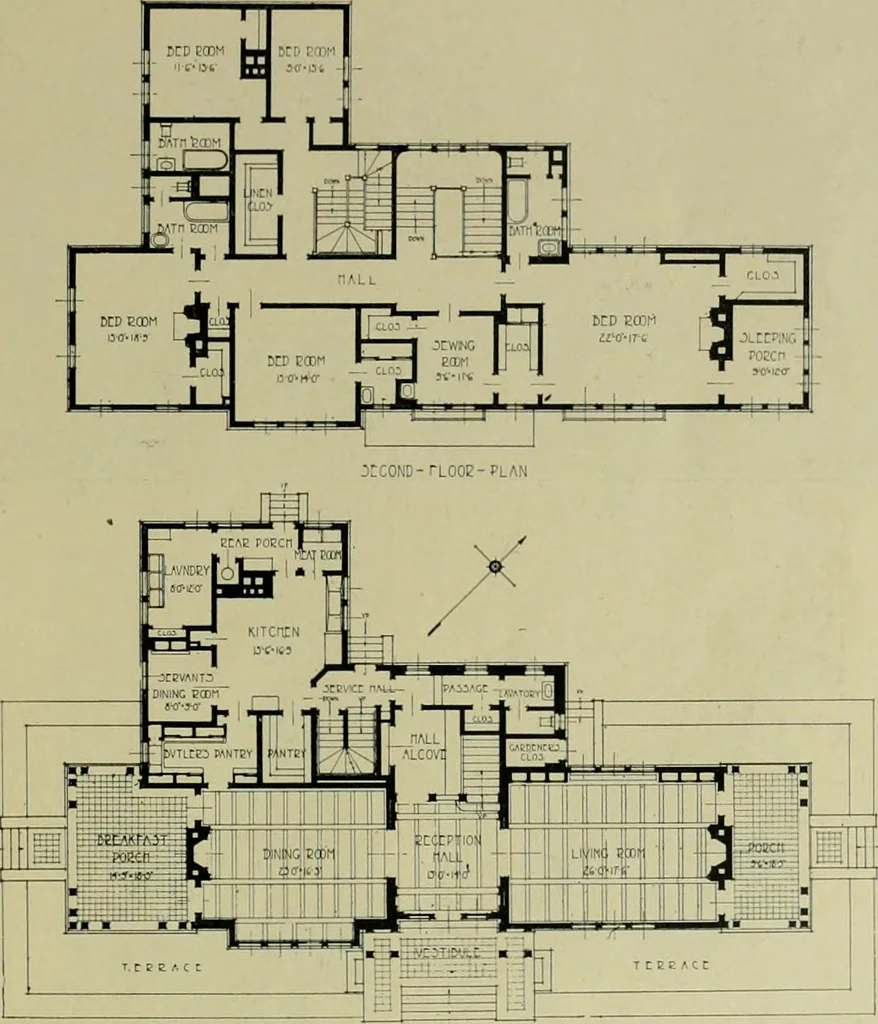 An illustration from The Architect & engineer of California and the Pacific Coast, 1905, leaf 242