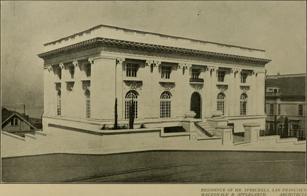 An illustration from The Architect & engineer of California and the Pacific Coast, 1905, leaf 249