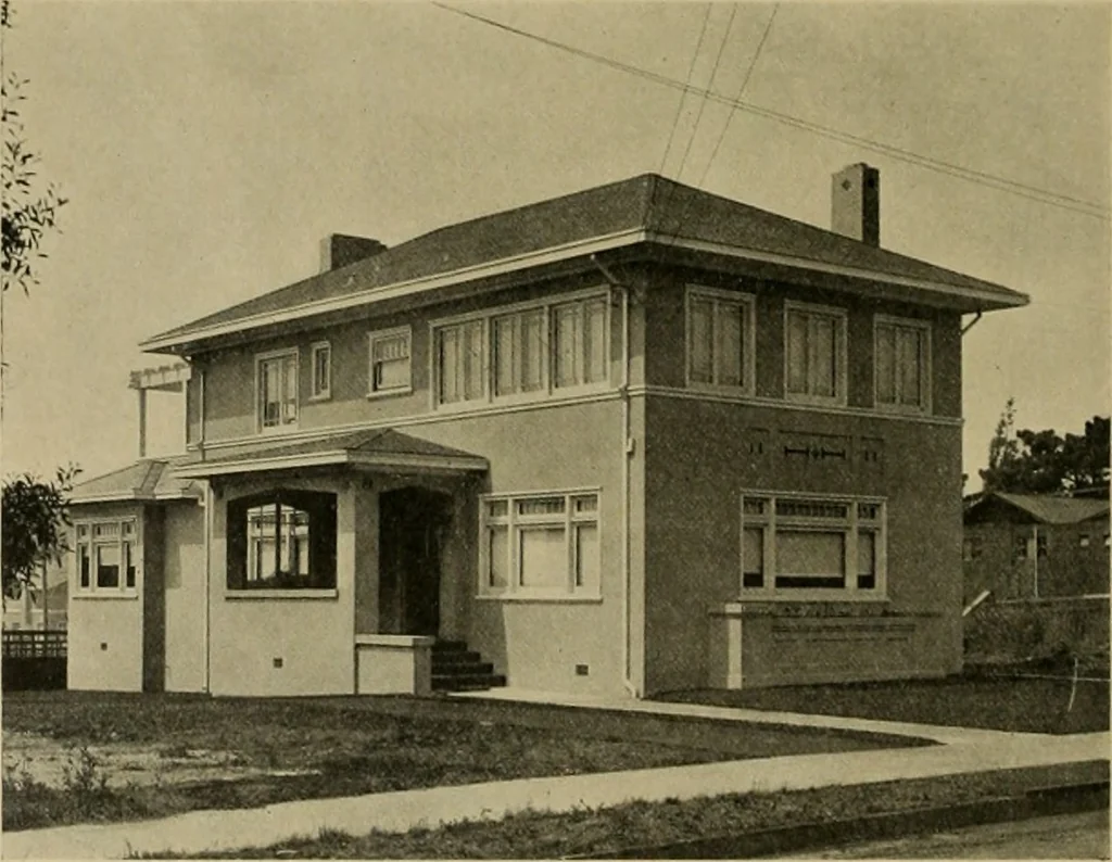 An illustration from The Architect & engineer of California and the Pacific Coast, 1905, leaf 251