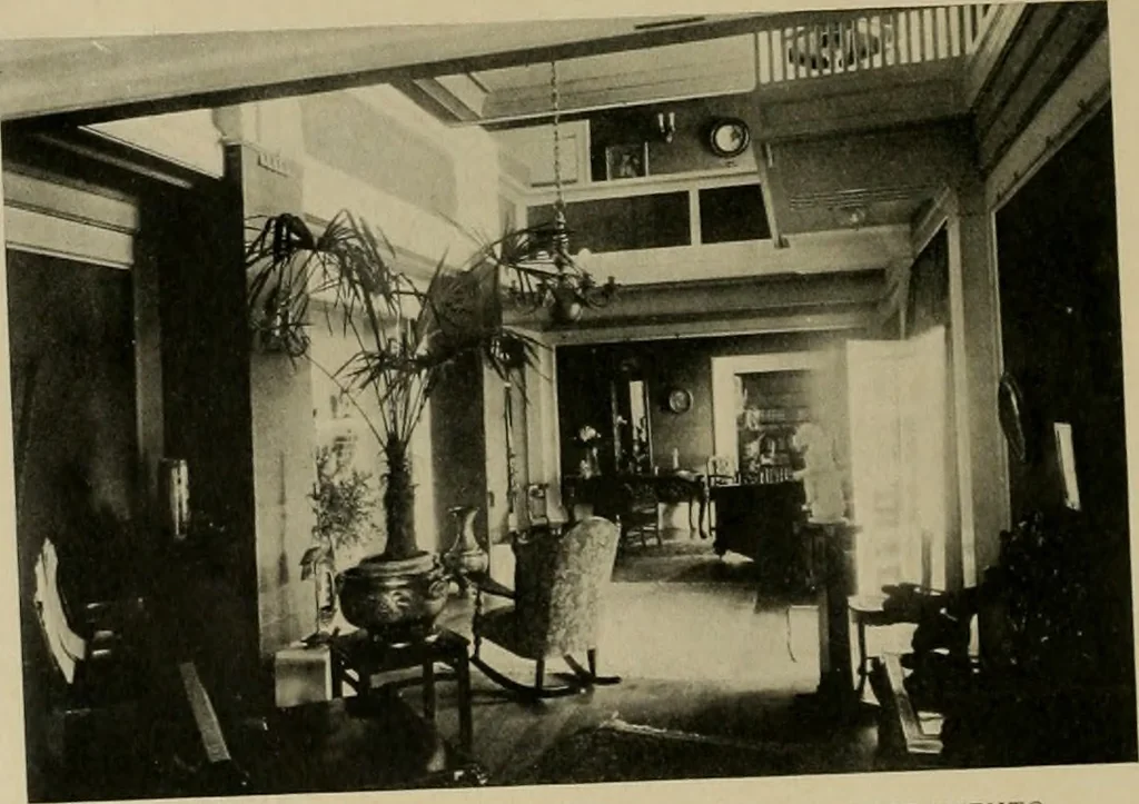 An illustration from The Architect & engineer of California and the Pacific Coast, 1905, leaf 253