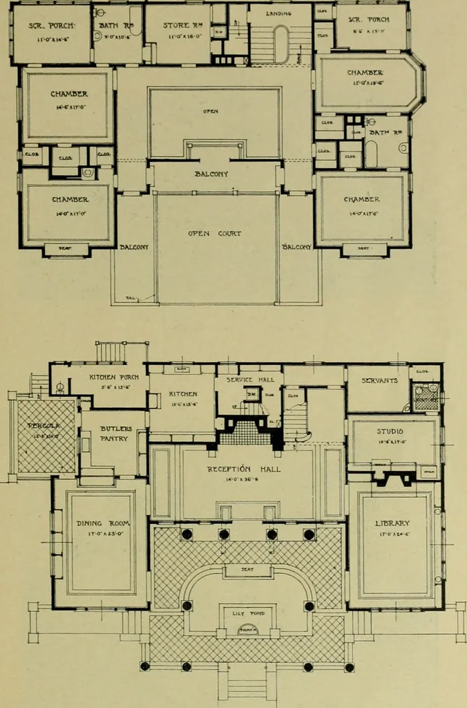 An illustration from The Architect & engineer of California and the Pacific Coast, 1905, leaf 254