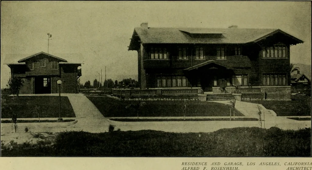 An illustration from The Architect & engineer of California and the Pacific Coast, 1905, leaf 258