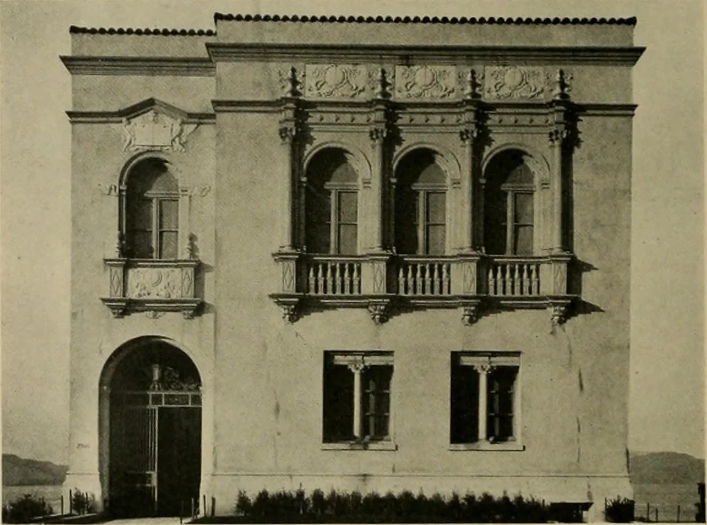 An illustration from The Architect & engineer of California and the Pacific Coast, 1905, leaf 259