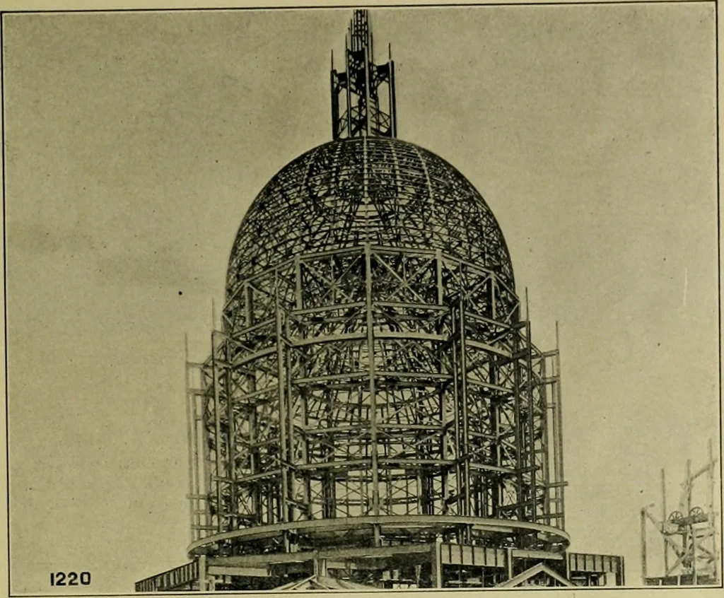 An illustration from The Architect & engineer of California and the Pacific Coast, 1905, leaf 266