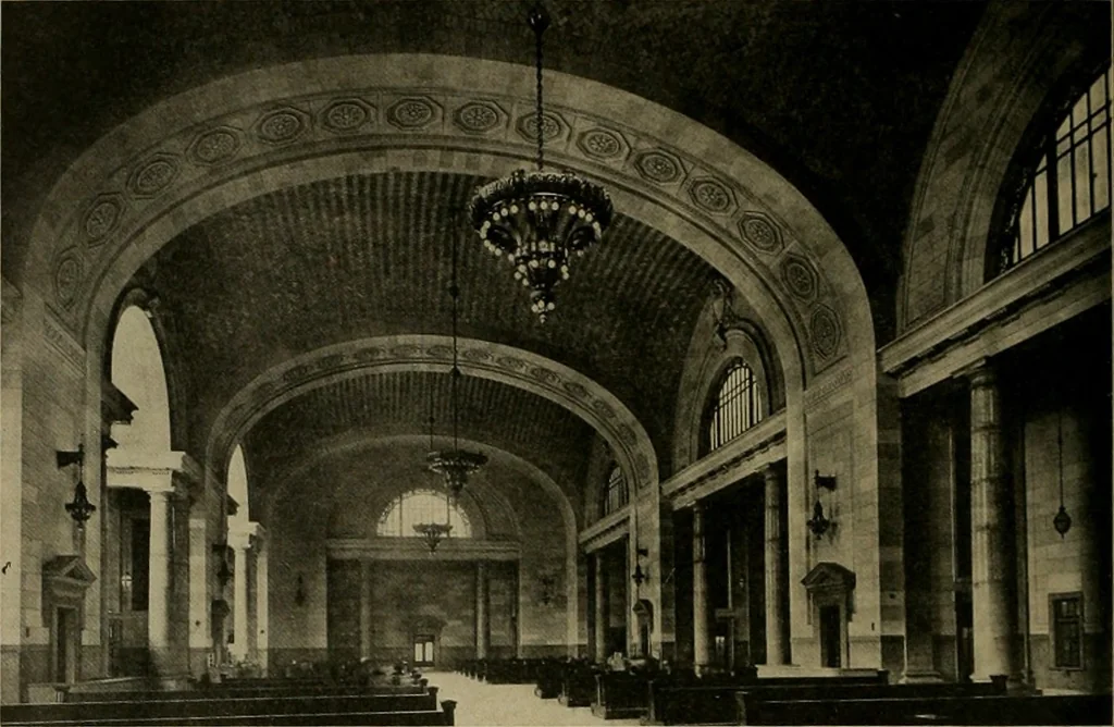 An illustration from The Architect & engineer of California and the Pacific Coast, 1905, leaf 271
