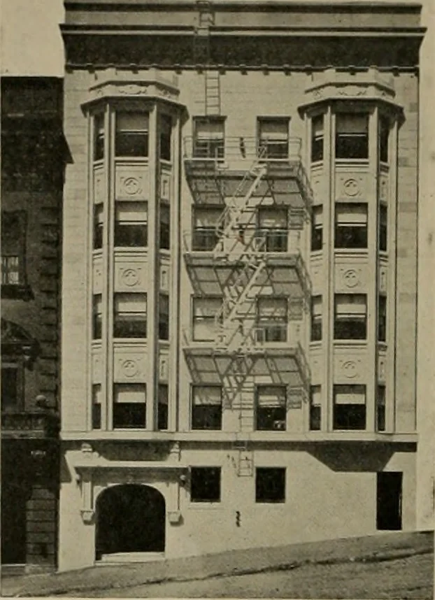 An illustration from The Architect & engineer of California and the Pacific Coast, 1905, leaf 29