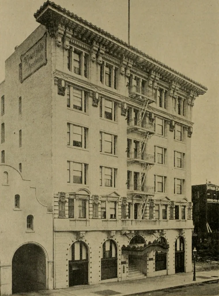 An illustration from The Architect & engineer of California and the Pacific Coast, 1905, leaf 345