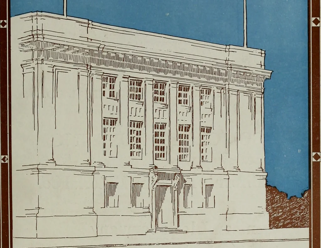 An illustration from The Architect & engineer of California and the Pacific Coast, 1905, leaf 346