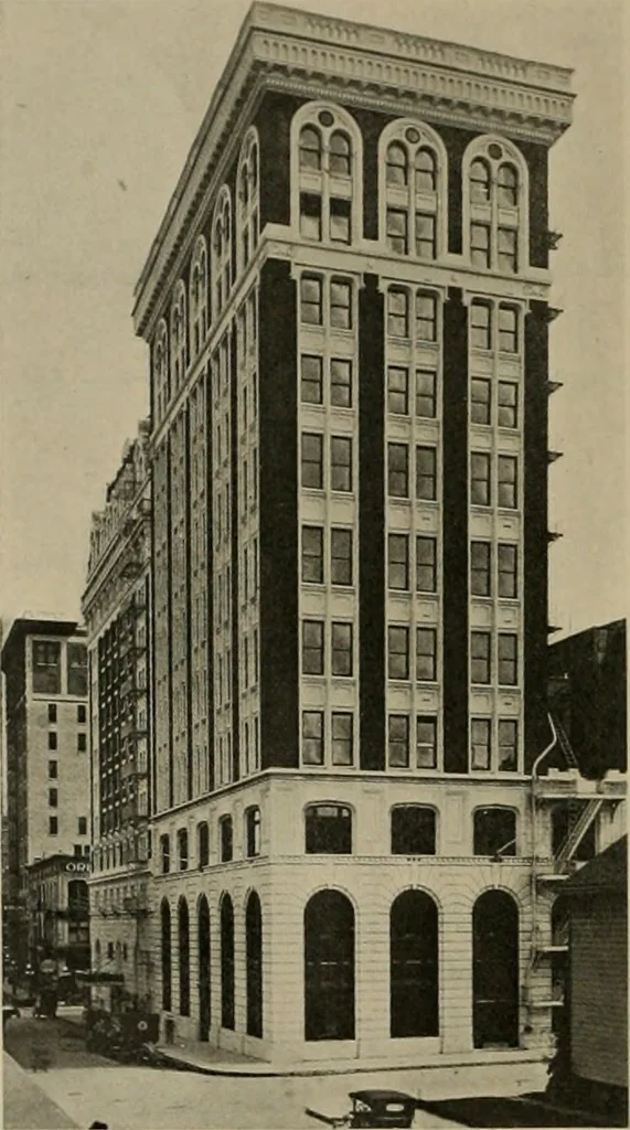 An illustration from The Architect & engineer of California and the Pacific Coast, 1905, leaf 37