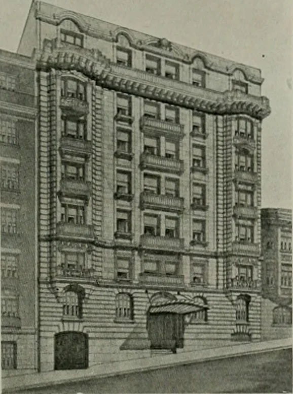 An illustration from The Architect & engineer of California and the Pacific Coast, 1905, leaf 372