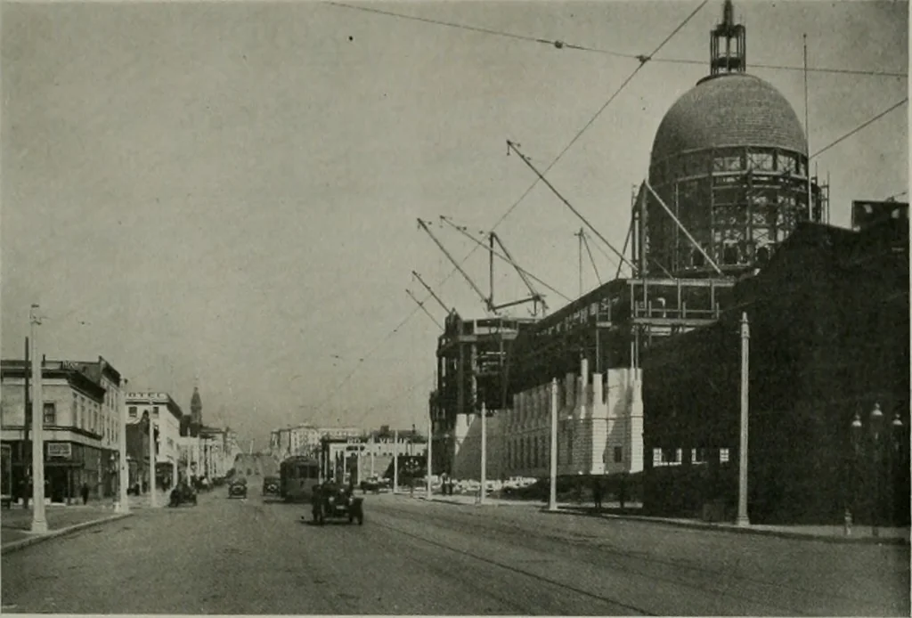An illustration from The Architect & engineer of California and the Pacific Coast, 1905, leaf 374
