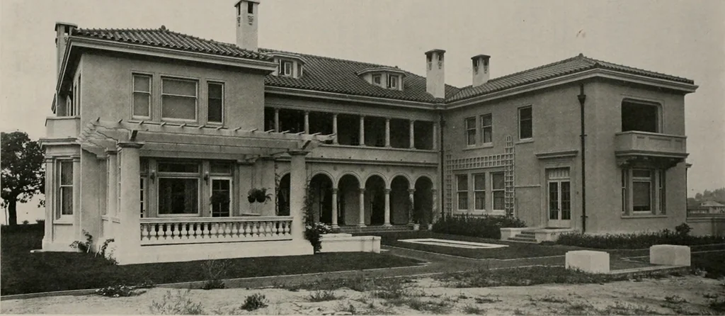 An illustration from The Architect & engineer of California and the Pacific Coast, 1905, leaf 393