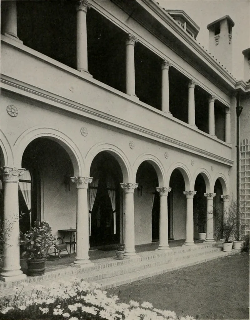 An illustration from The Architect & engineer of California and the Pacific Coast, 1905, leaf 395