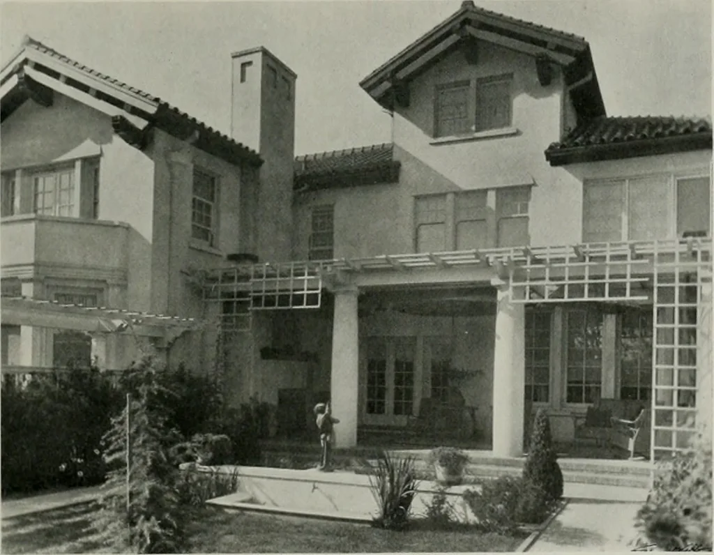 An illustration from The Architect & engineer of California and the Pacific Coast, 1905, leaf 402