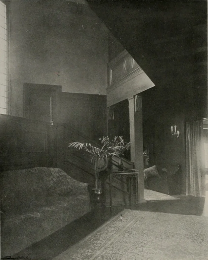 An illustration from The Architect & engineer of California and the Pacific Coast, 1905, leaf 405