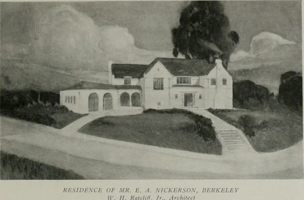 An illustration from The Architect & engineer of California and the Pacific Coast, 1905, leaf 406