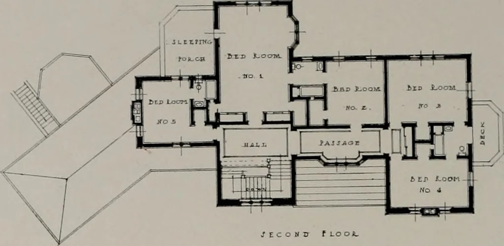 An illustration from The Architect & engineer of California and the Pacific Coast, 1905, leaf 407