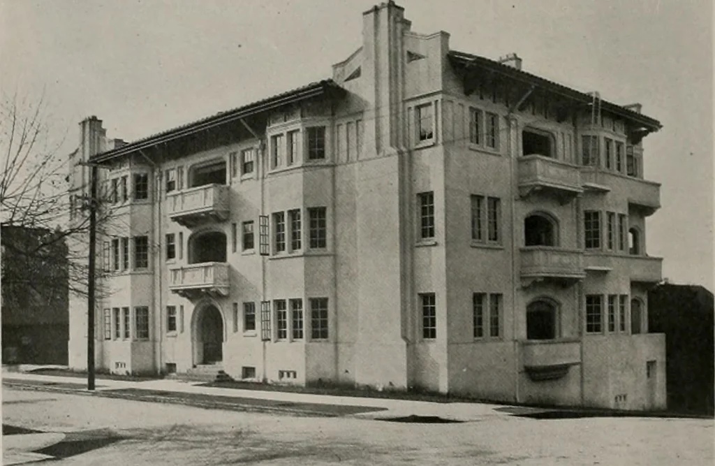 An illustration from The Architect & engineer of California and the Pacific Coast, 1905, leaf 407