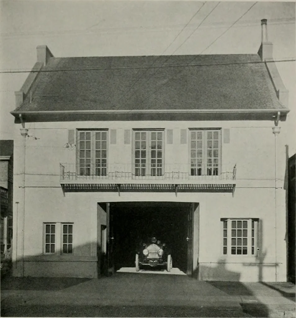 An illustration from The Architect & engineer of California and the Pacific Coast, 1905, leaf 414