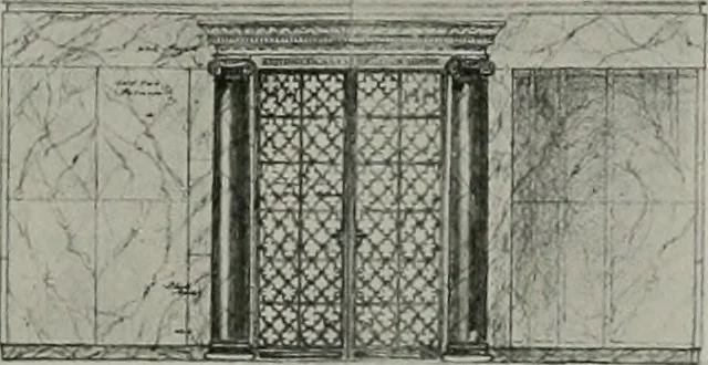An illustration from The Architect & engineer of California and the Pacific Coast, 1905, leaf 416