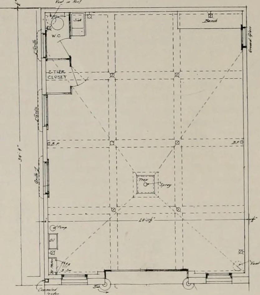 An illustration from The Architect & engineer of California and the Pacific Coast, 1905, leaf 451