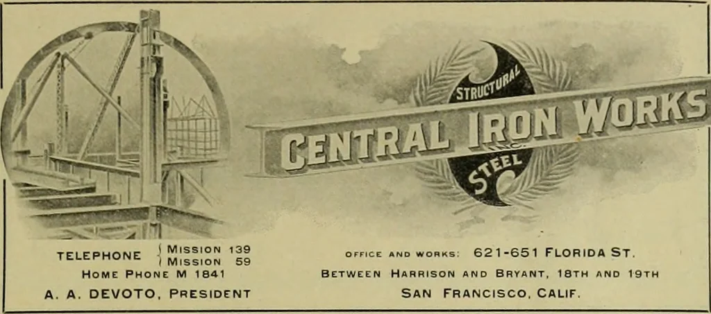 An illustration from The Architect & engineer of California and the Pacific Coast, 1905, leaf 48