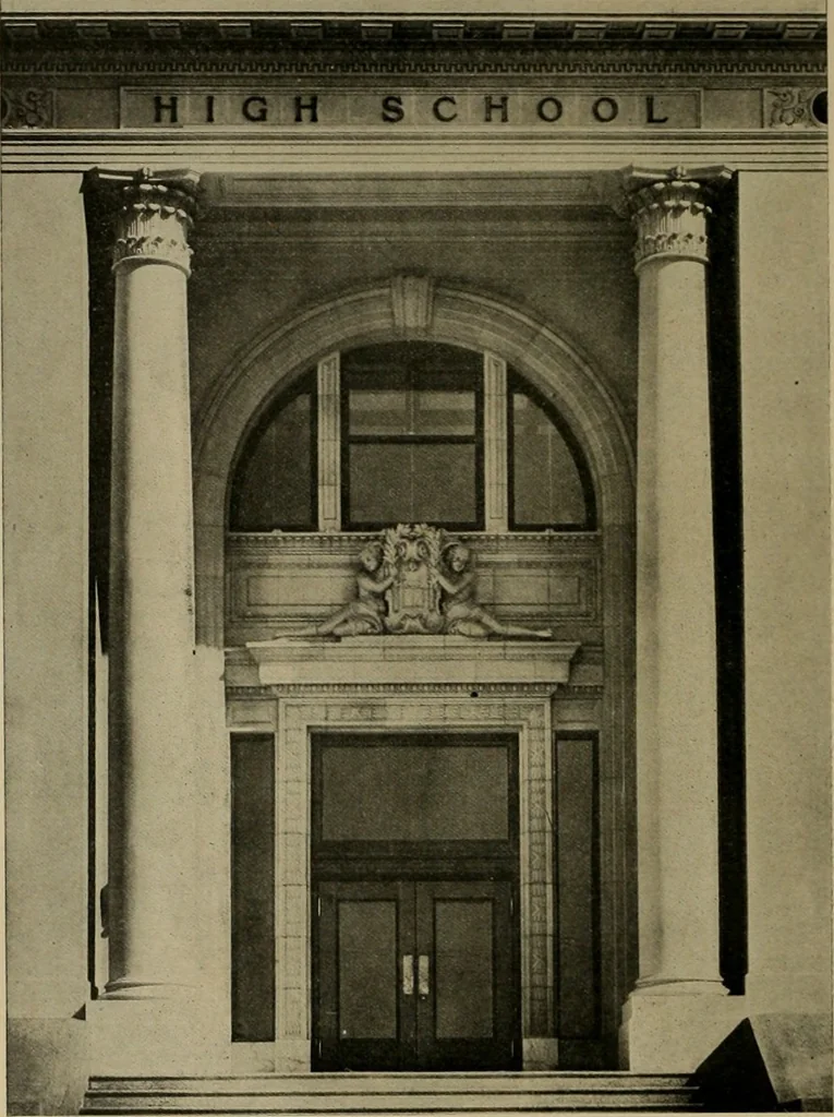 An illustration from The Architect & engineer of California and the Pacific Coast, 1905, leaf 53