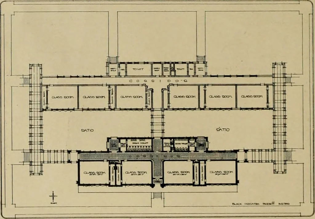 An illustration from The Architect & engineer of California and the Pacific Coast, 1905, leaf 57