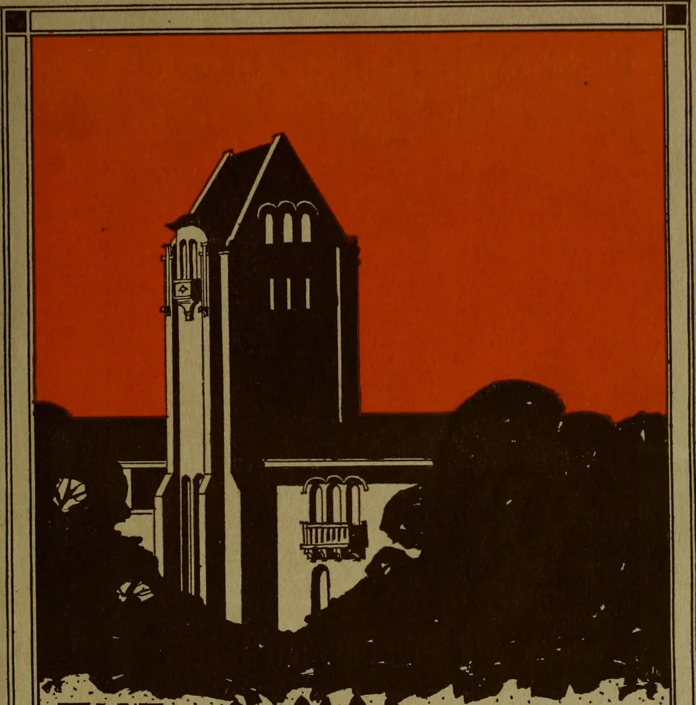 An illustration from The Architect & engineer of California and the Pacific Coast, 1905, leaf 6