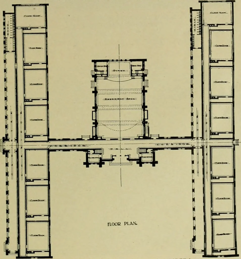 An illustration from The Architect & engineer of California and the Pacific Coast, 1905, leaf 62
