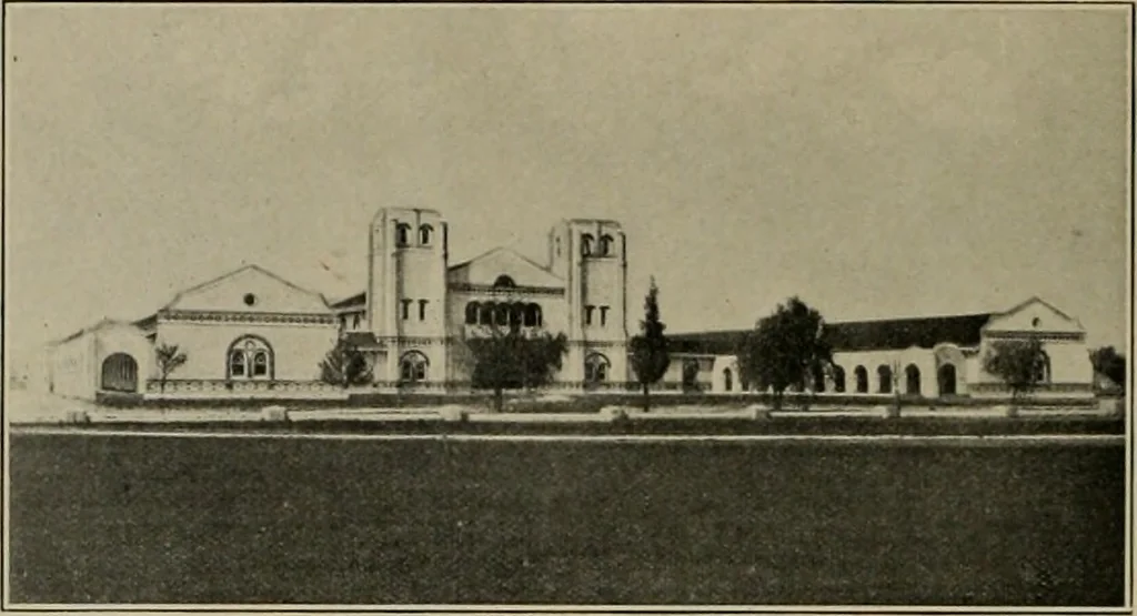 An illustration from The Architect & engineer of California and the Pacific Coast, 1905, leaf 63