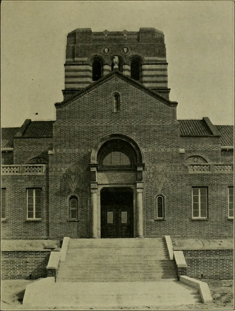 An illustration from The Architect & engineer of California and the Pacific Coast, 1905, leaf 66