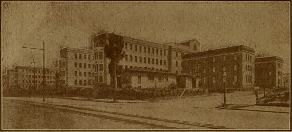An illustration from The Architect & engineer of California and the Pacific Coast, 1905, leaf 7