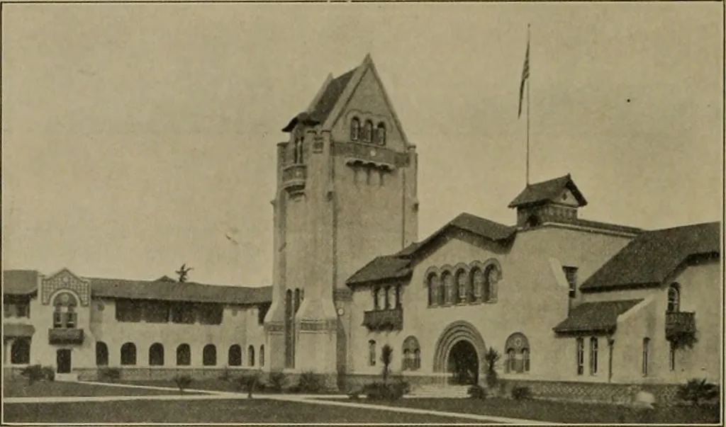An illustration from The Architect & engineer of California and the Pacific Coast, 1905, leaf 71