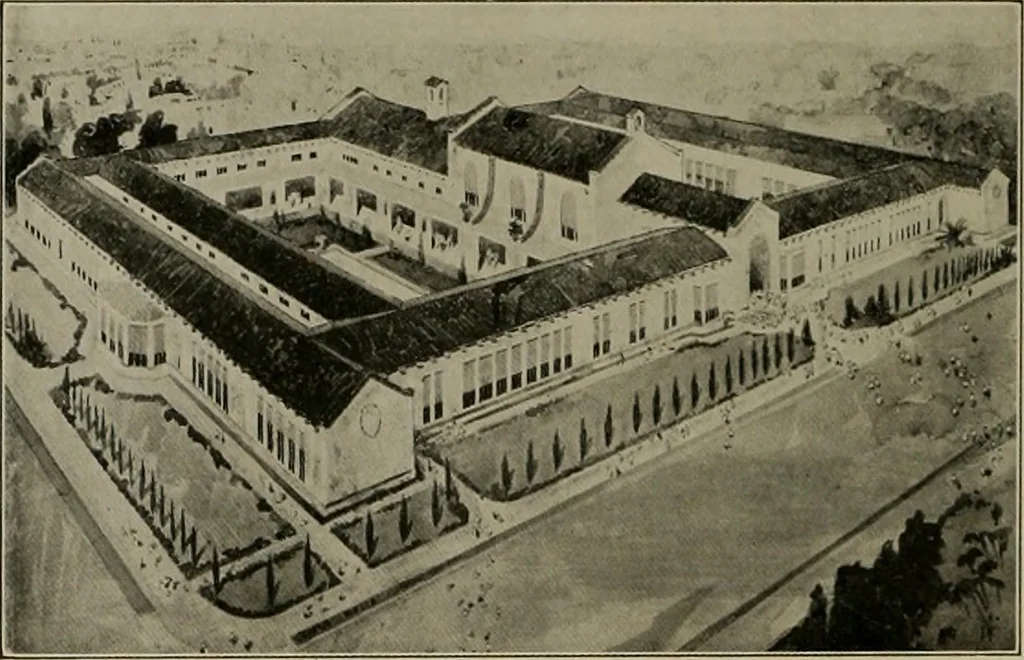 An illustration from The Architect & engineer of California and the Pacific Coast, 1905, leaf 73