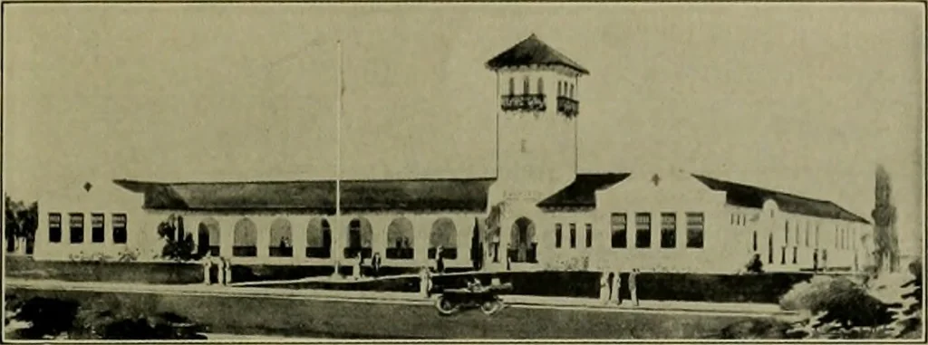 An illustration from The Architect & engineer of California and the Pacific Coast, 1905, leaf 76