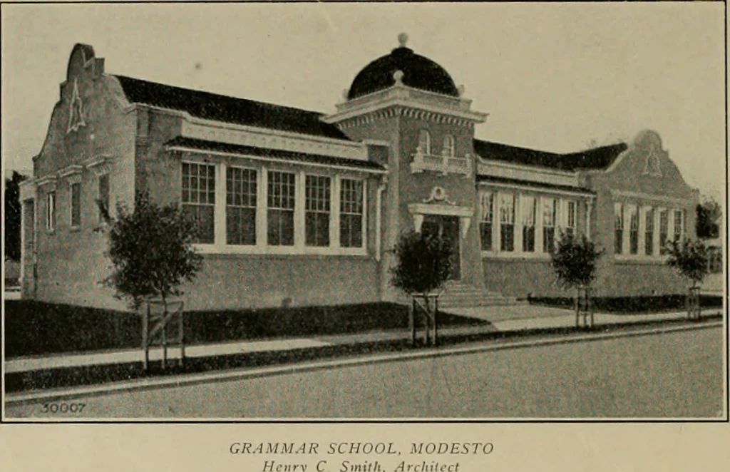 An illustration from The Architect & engineer of California and the Pacific Coast, 1905, leaf 77