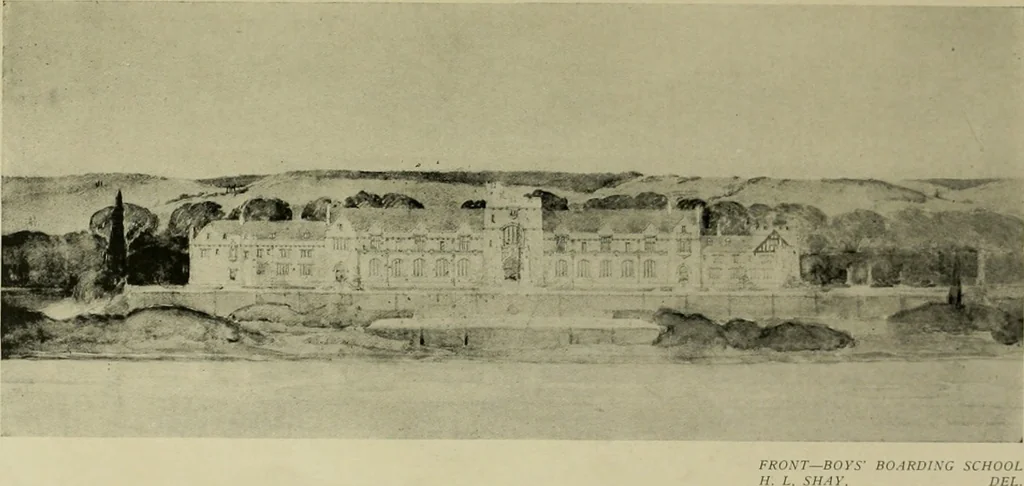 An illustration from The Architect & engineer of California and the Pacific Coast, 1905, leaf 84