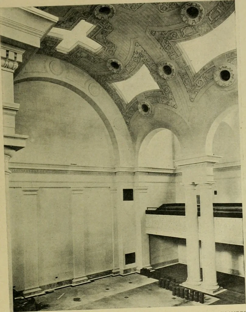 An illustration from The Architect & engineer of California and the Pacific Coast, 1905, leaf 90