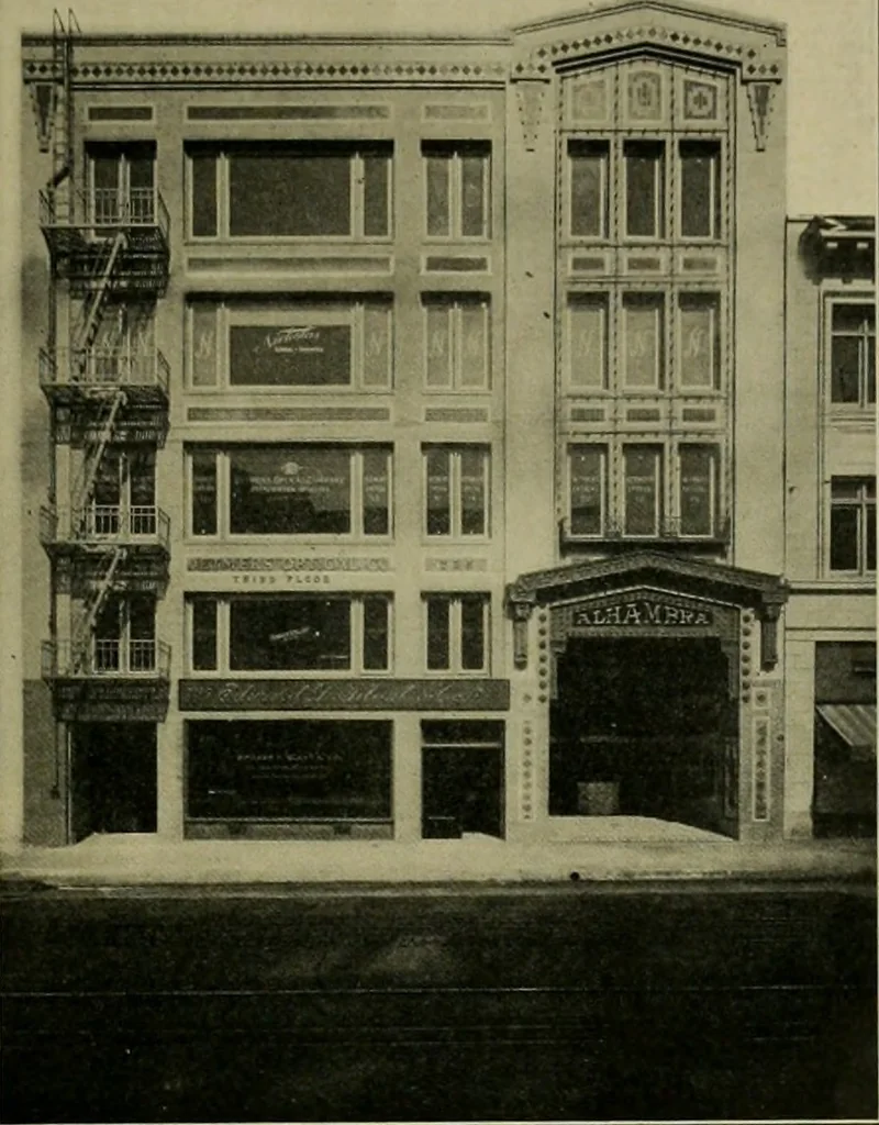 An illustration from The Architect & engineer of California and the Pacific Coast, 1905, leaf 98