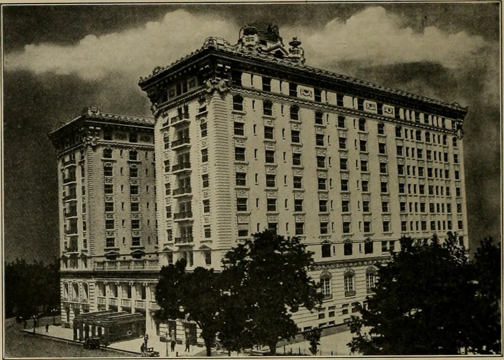 An illustration from The Architect & engineer of California and the Pacific Coast, 1905, leaf 99