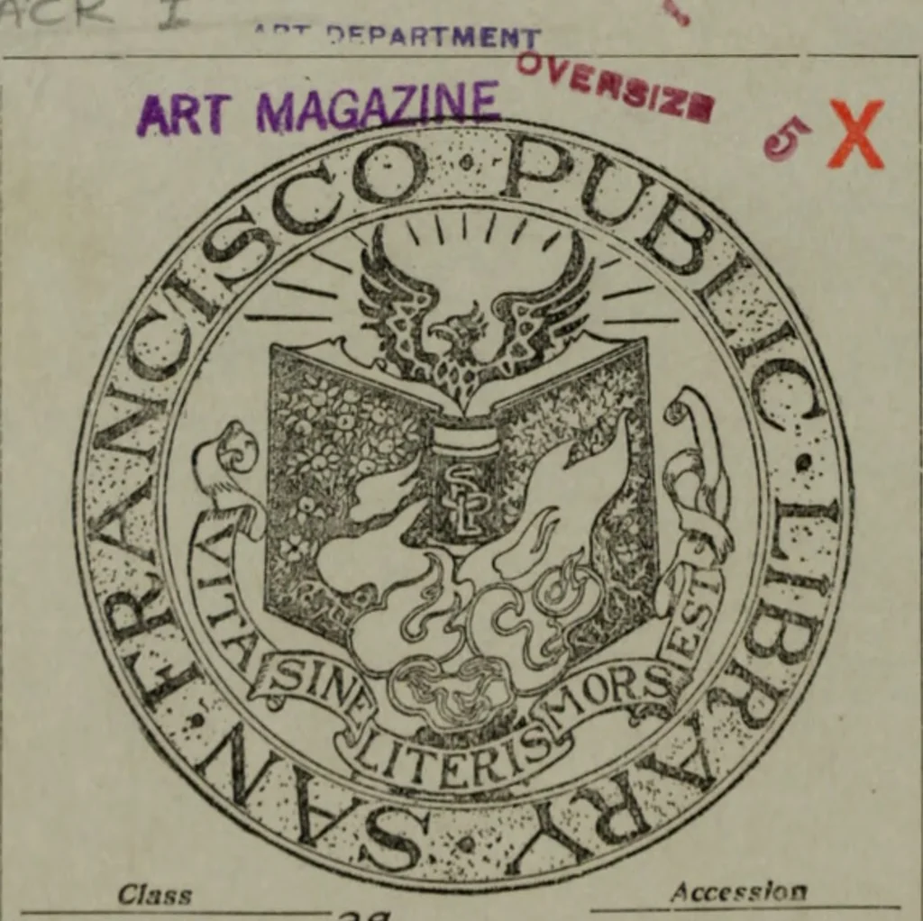 An illustration from The Architect & engineer of California and the Pacific Coast, 1905, leaf 1