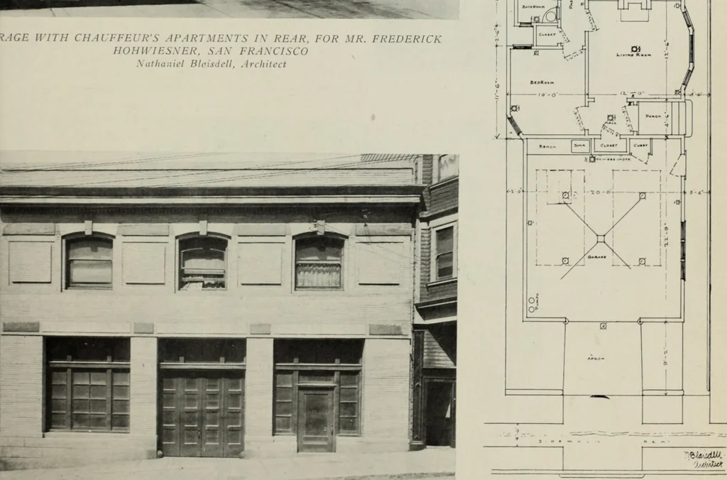 An illustration from The Architect & engineer of California and the Pacific Coast, 1905, leaf 100