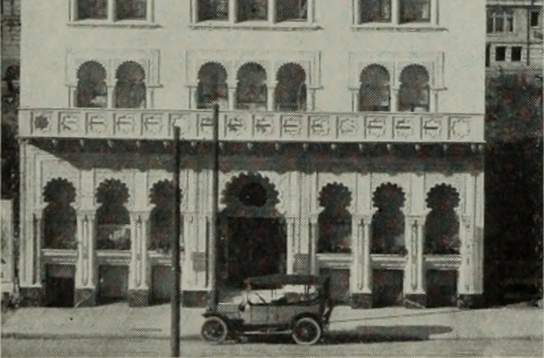 An illustration from The Architect & engineer of California and the Pacific Coast, 1905, leaf 101