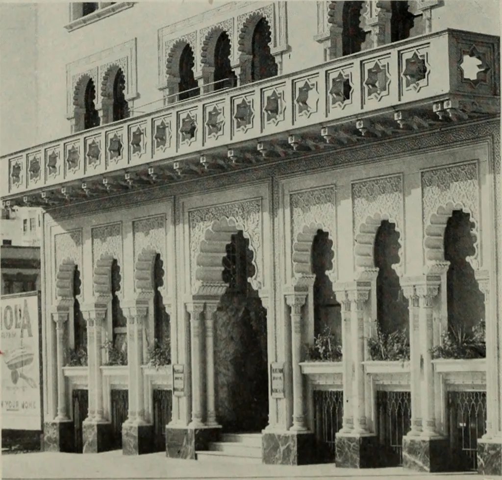 An illustration from The Architect & engineer of California and the Pacific Coast, 1905, leaf 101