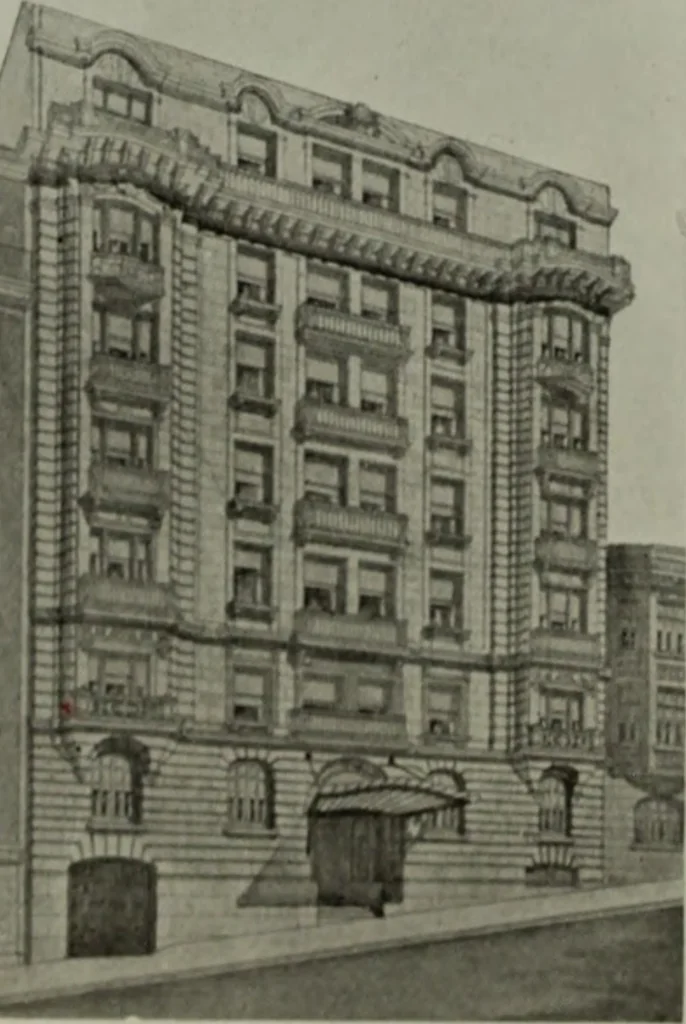An illustration from The Architect & engineer of California and the Pacific Coast, 1905, leaf 11