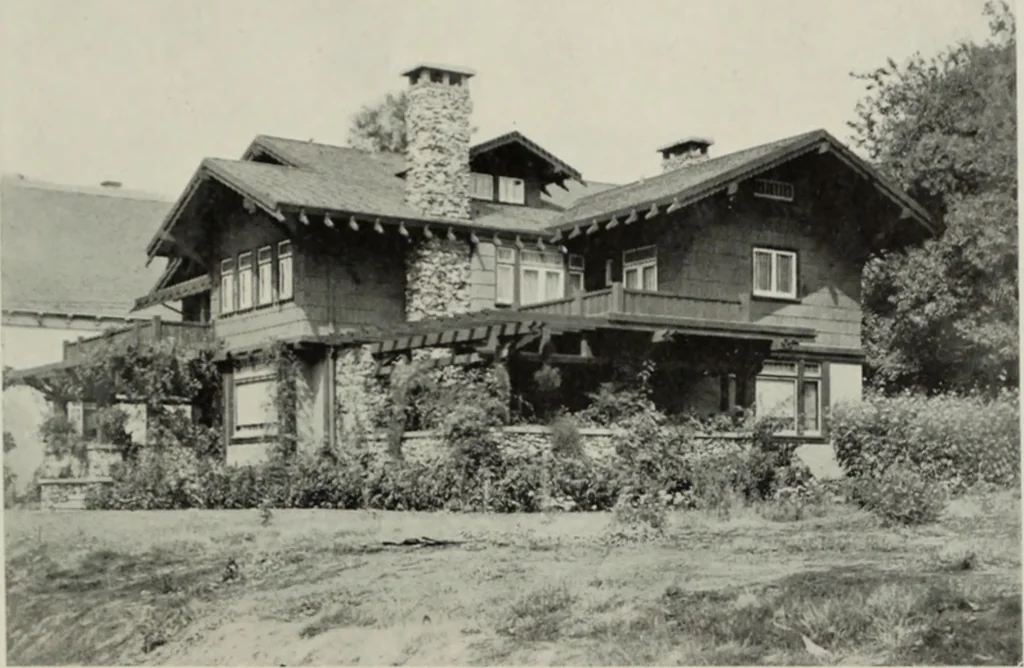 An illustration from The Architect & engineer of California and the Pacific Coast, 1905, leaf 110