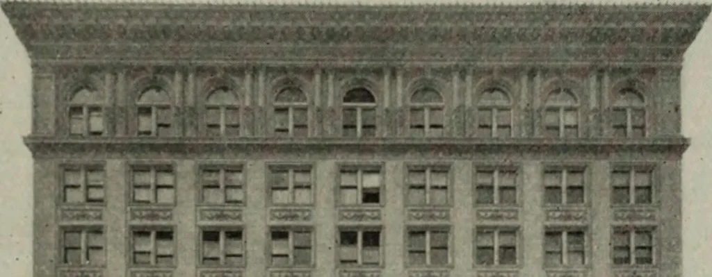 An illustration from The Architect & engineer of California and the Pacific Coast, 1905, leaf 136