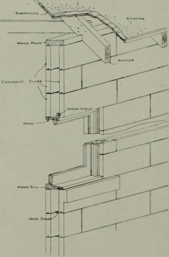 An illustration from The Architect & engineer of California and the Pacific Coast, 1905, leaf 137
