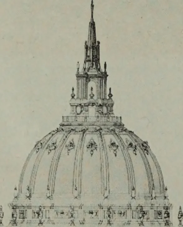 An illustration from The Architect & engineer of California and the Pacific Coast, 1905, leaf 145